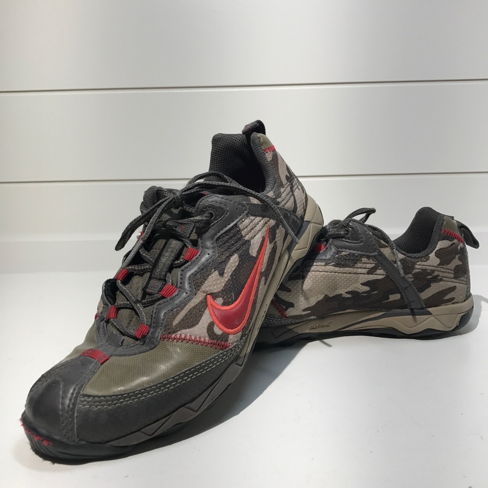 Camo Nike running shoes